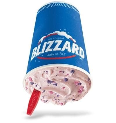 cotton candy blizzard calories